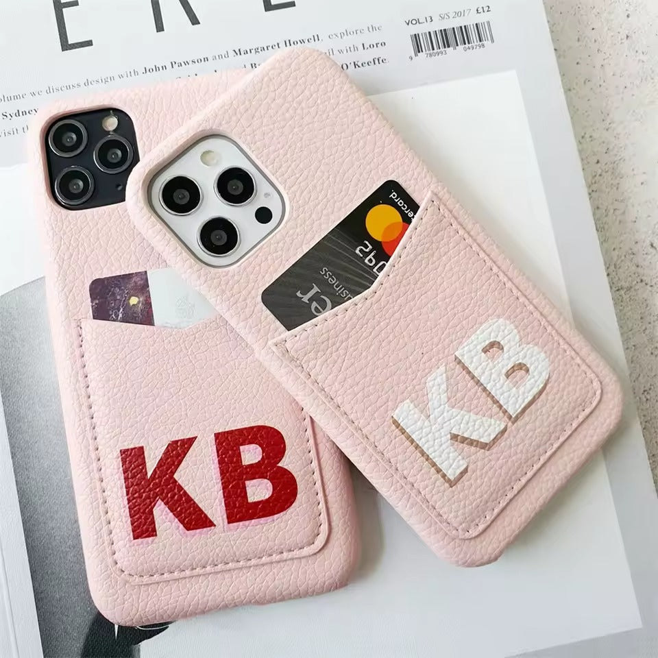 Personalized Letter iPhone Case