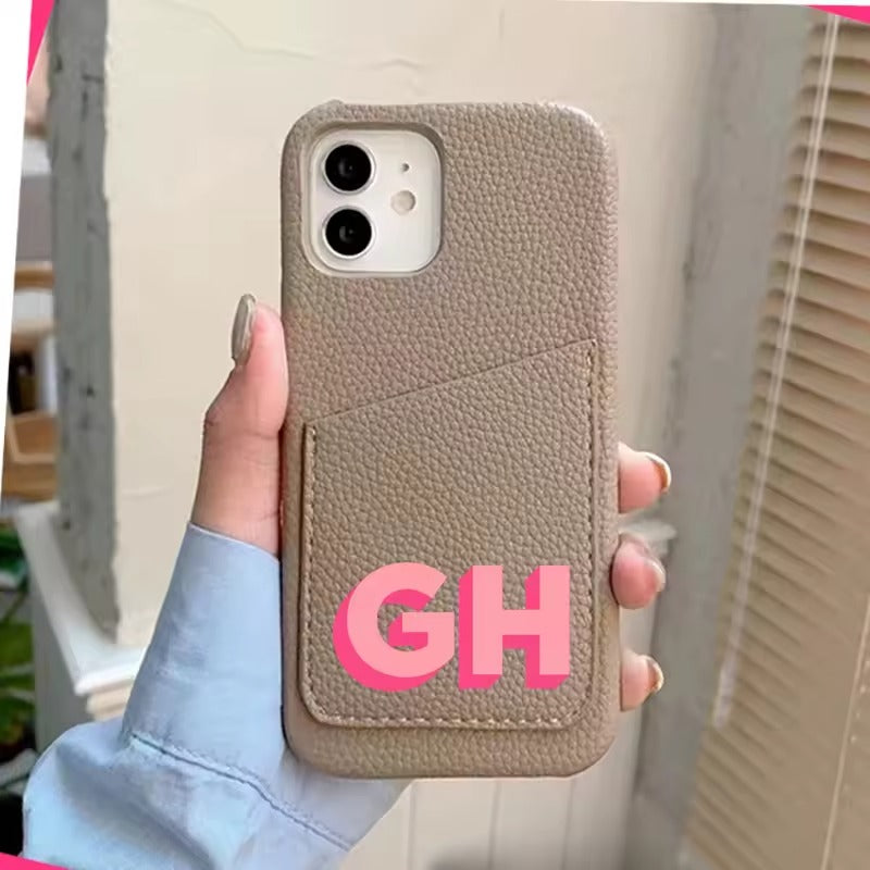 Personalized Letter iPhone Case