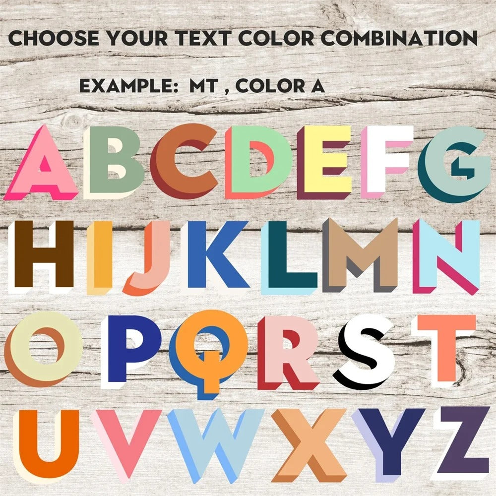 Personalized Letter iPhone Case