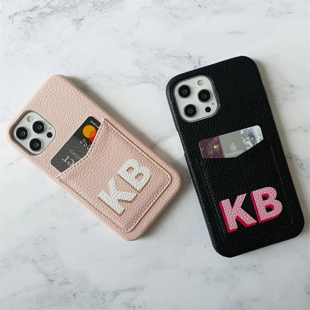 Personalized Letter iPhone Case